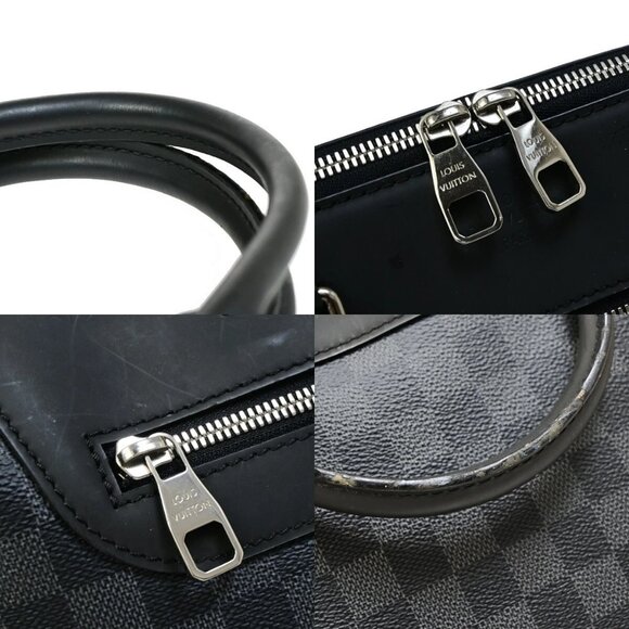LOUIS VUITTON Porte Documents Jules NM Hand Bag Damier Graphite N48260 15KB351 - Picture 9 of 16